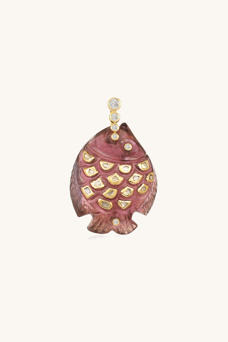 Pendentif poisson polki