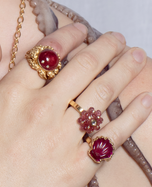 Bague coquillage