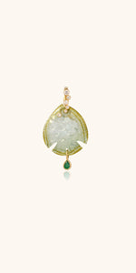 Tourmaline fish pendant VIOLETTE JOAILLERIE 