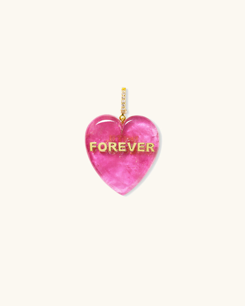 Pendentif cœur forever