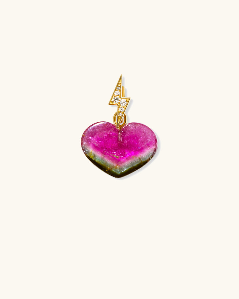 Pendentif cœur flash mini