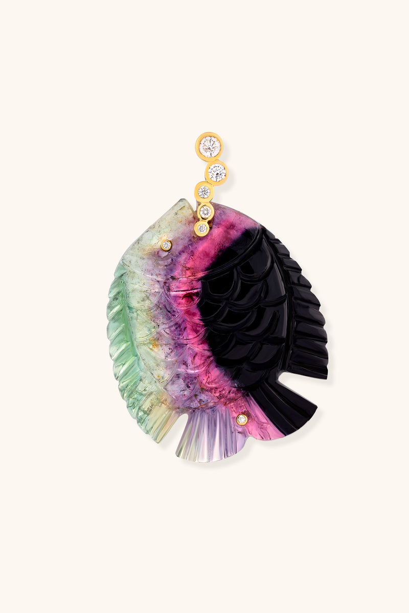 Pendentif poisson grand modèle