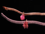 Ruby tennis bracelet