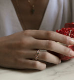 Bague chaîne Amandine