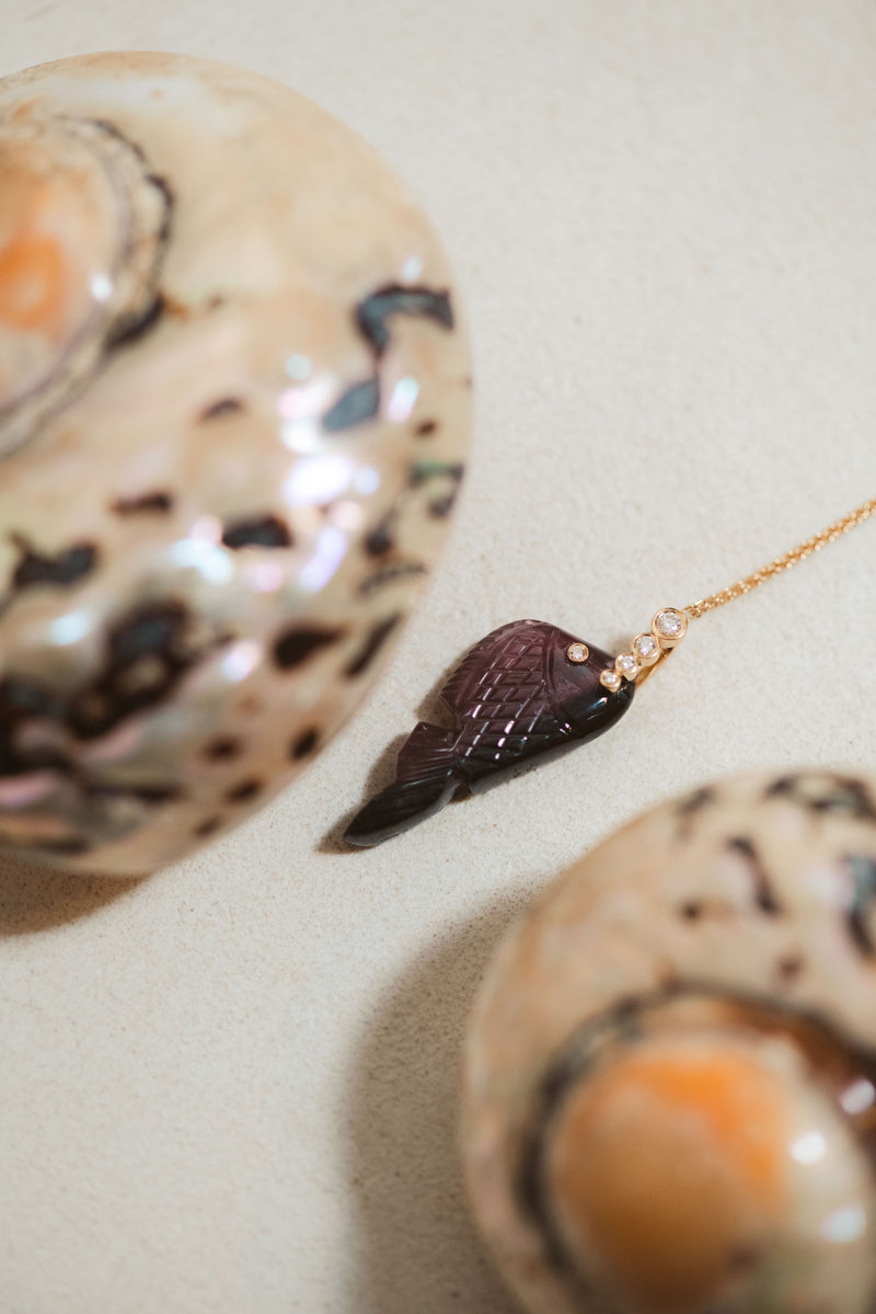 Fish chain pendant